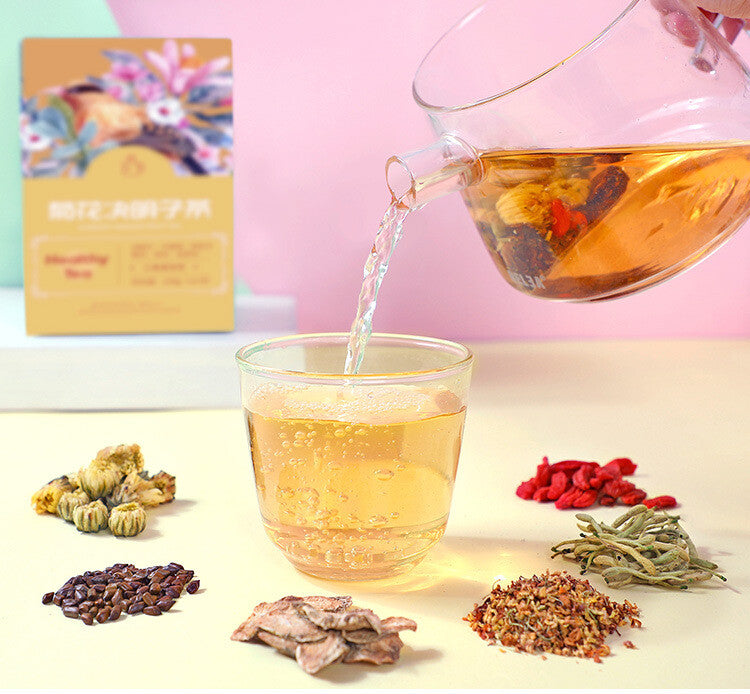 Chrysanthemum Cassia Seed Tea Bag, Burdock Tea, Honeysuckle Chrysanthemum Tea