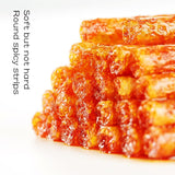 78g (Pack of 2) Spicy Strips - Spicy Gluten Latiao, Chinese Special Snack Food