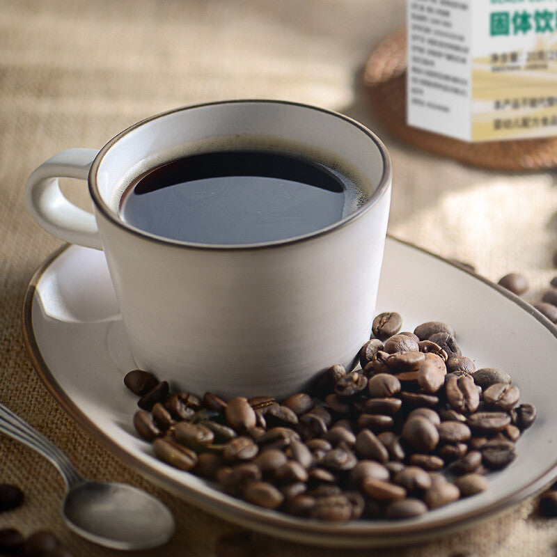 Viral Instant Black Coffee Powder Fast Dissolving Solid Drink Ready to Ship