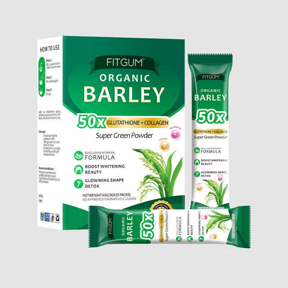 Barley Grass Juice Powder Cold Processed Young Leaf Extract Natural 45g