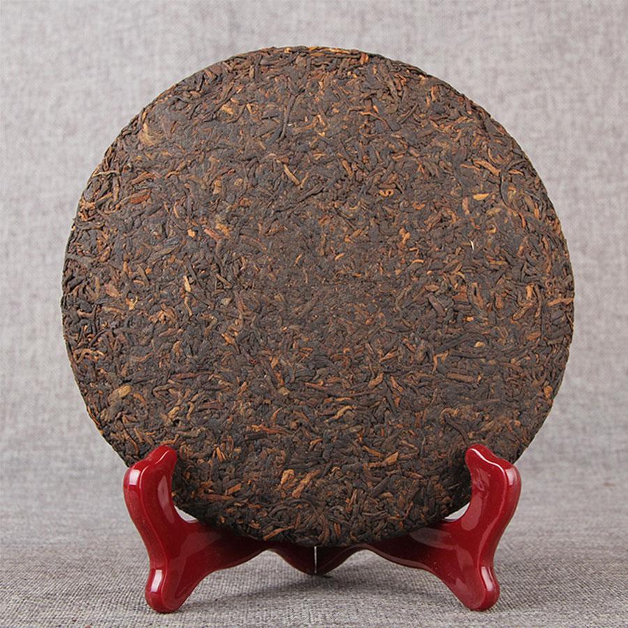 357g Old Tree Ripe Puer Tea ,2015 Year Yunnan Lao Ban Zhang Ancient Shu Puer Tea