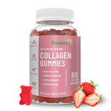 Biotin Vitamin C Collagen Gummies Nails Hair Skin Beauty 60 Vegan Capsules