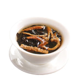 Chenpi Puerh Tea Menghai Puerh Ripe Small Tea Cake Aged Chenpi Tin 500g