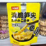 Zitronen-Pfeffer-Geschmack Knusprige Bambusspitzen Instant-Snacks 柠檬泡椒味清脆笋尖开袋即食