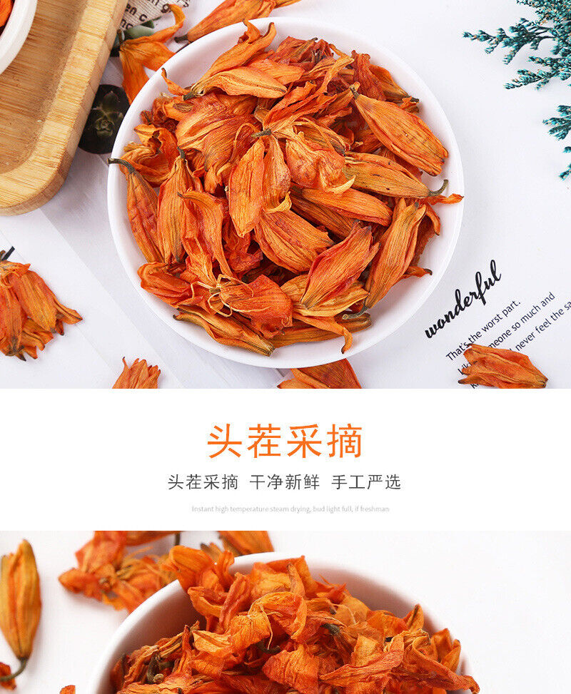 Lanzhou Lily Flower Dried Flower Flower Lily Flower Tea Bulk Herbal Tea 500g