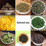 Our Tea Collection Boasting Tieguanyin, Pu'er, and Distinctive Blends