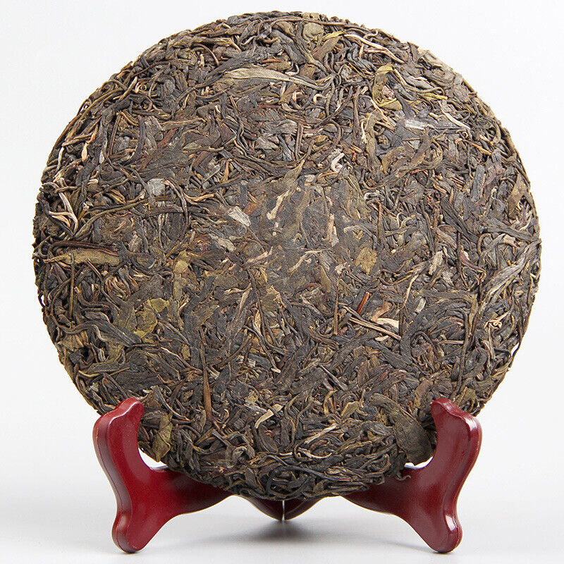 357g Ming Qian Ancient Tree Spring Tea Pu'er Raw Tea Seven Seed Cake Tea Secondary image