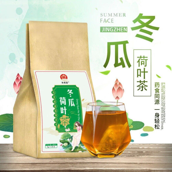 Winter Melon Lotus Leaf Rose Cassia Seed Herbal Tea Bags Natural Blend