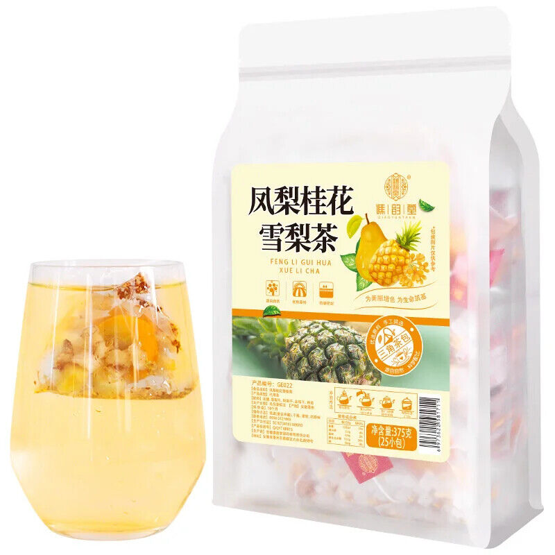 Pineapple Osmanthus Snow Pear Tea Herbal Tea 375g Secondary image