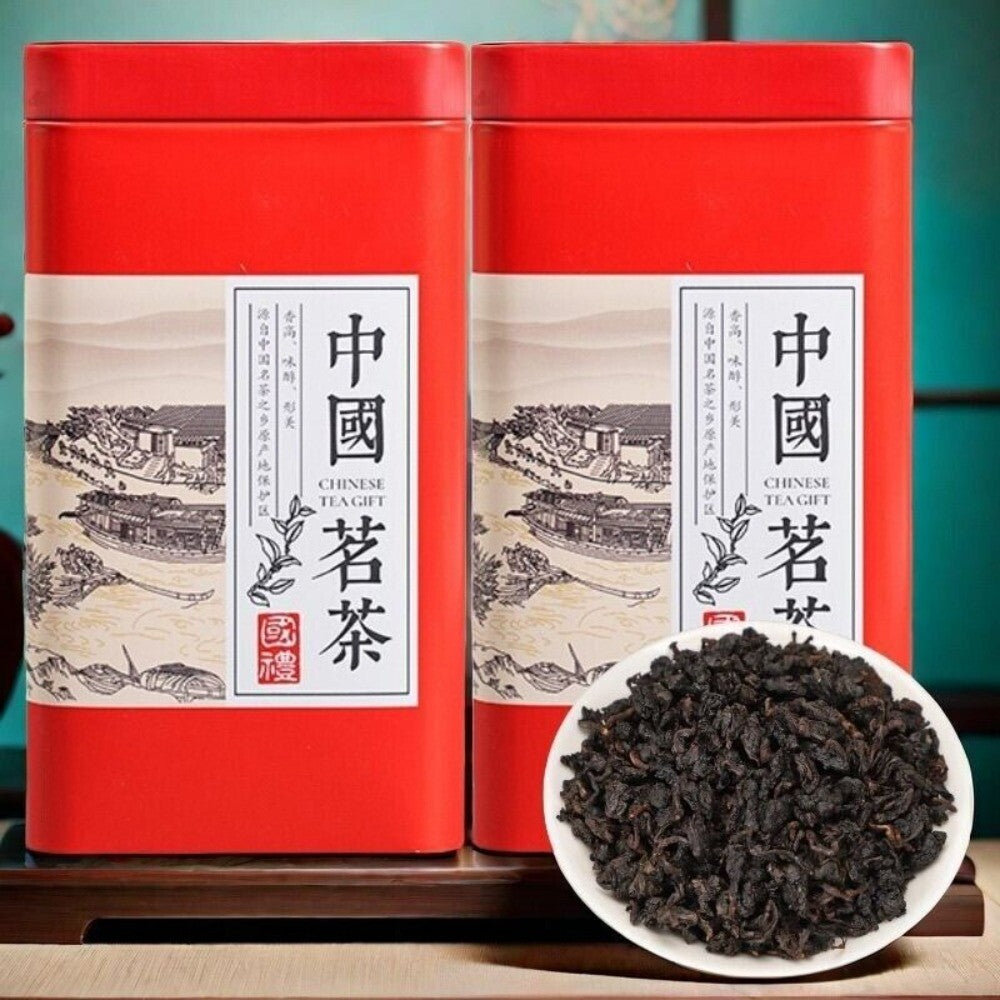 Charcoal Roasted Black Oolong Tea High Polyphenol Oil Control Rich Main image