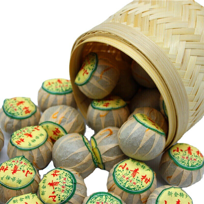 Small Green Mandarin Pu-Erh Ripe Tea Top Royal Golden 250g Bud Tea Slimming Tea Main image