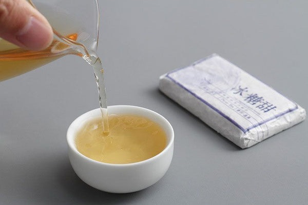 Yunnan Puerh Tea Iced Sweet Big Tree Puerh Raw Tea Brick Spring Tea 45g