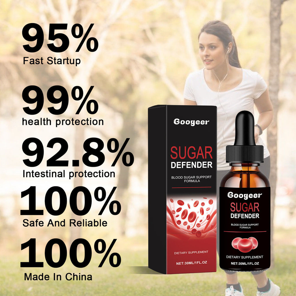 (2 Pack) Sugar Defender,Blood Sugar Support Supplement Sugar Defender (4oz)