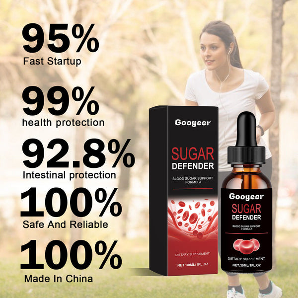 (2 Pack) Sugar Defender,Blood Sugar Support Supplement Sugar Defender (4oz)