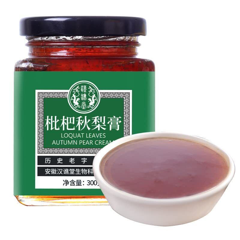 枇杷秋梨膏300g/10.58oz Loquat autumn pear paste Making paste from loquat, autumn pear