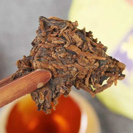 Qizi Cake Tea Yunnan Tea King Golden Cake Ripe Puerh Compressed Cake 357g