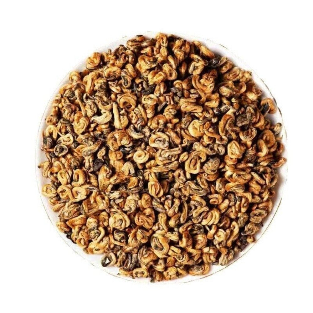 2024 Yunnan Dianhong Jinluo Black Tea 500g Fengqing Premium Aroma Loose