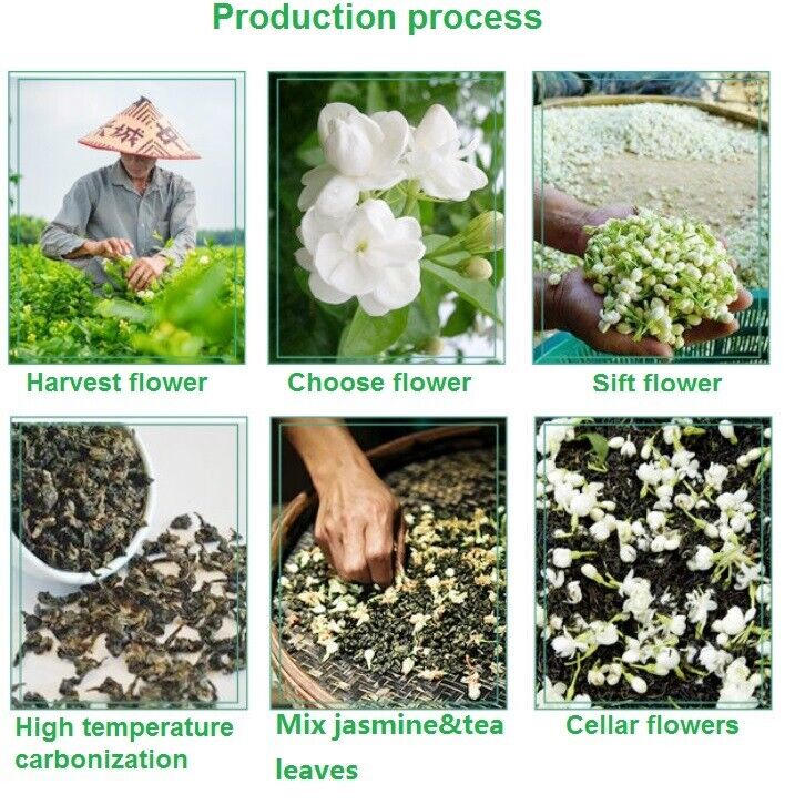 Loose Leaf Jasmine Green Tea Dragon Pearl for Sale 250g