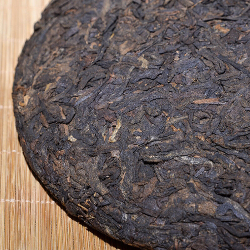 Imperial Seal Cooked Tea Big Leaf Tea Cake 357g/12.59oz Natural Pu'er Tea