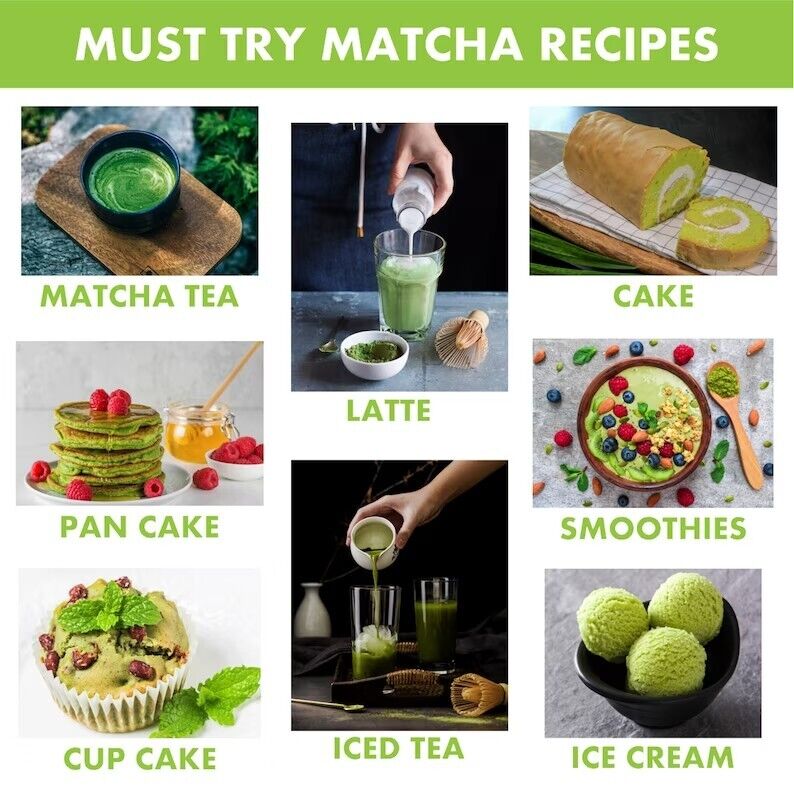 Matcha green tea powder ceremonial Japan pesticide free baking diet 250g/8.8oz