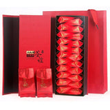 Da Hong Pao Cinnamon Oolong Tea Jin Jun Mei Black Tea Gift Set with Bi Luo Chun