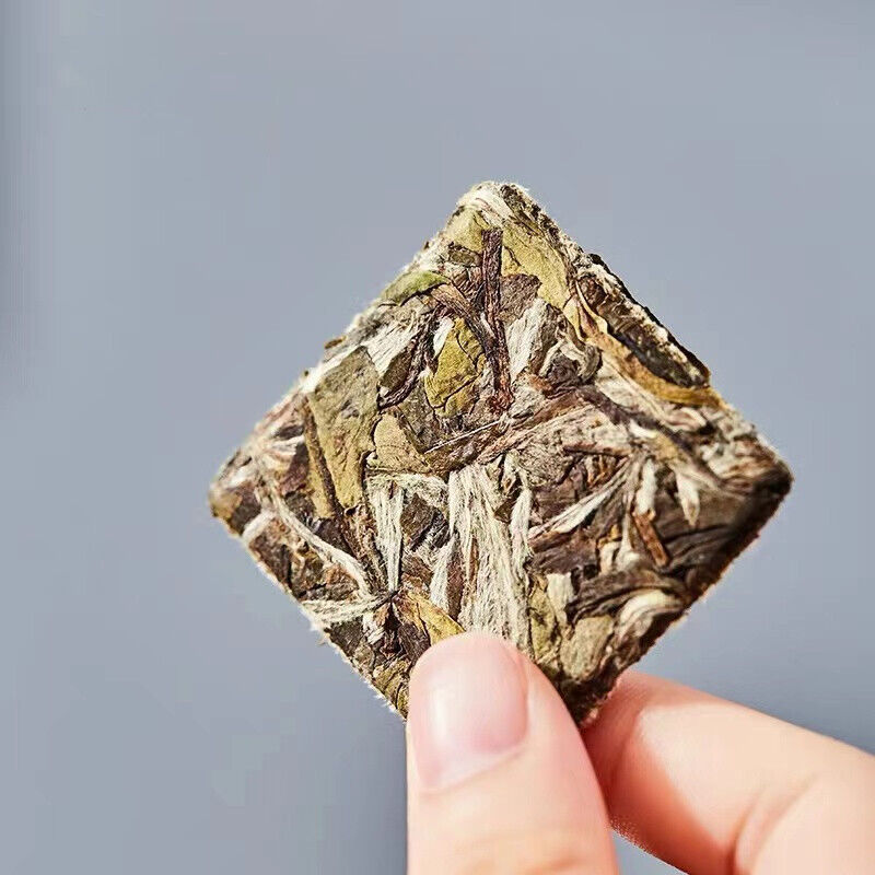 500g Fuding alpine white tea cake white peony king tea small square cookie tea Secondary image