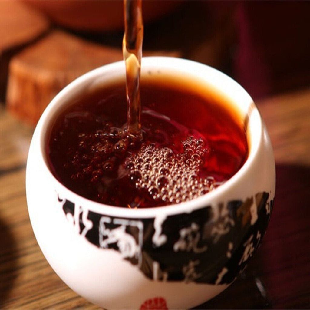 Yunnan Black Tea 100g Chinese Organic Puerh Tea Premium Ripe Puer Tea Green Food