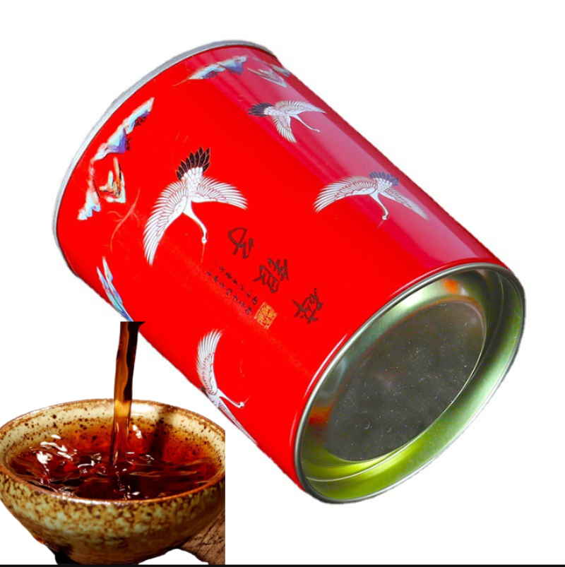 Glutinous Rice Fragrance Crushed Silver Tea Fossil Yunnan Pu'er Ripe Tea 50g/Can Secondary image