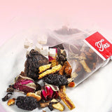 Natural Organic Beauty Health Tea Plum Hawthorn Poria Tea Apple Rose Roselle Tea