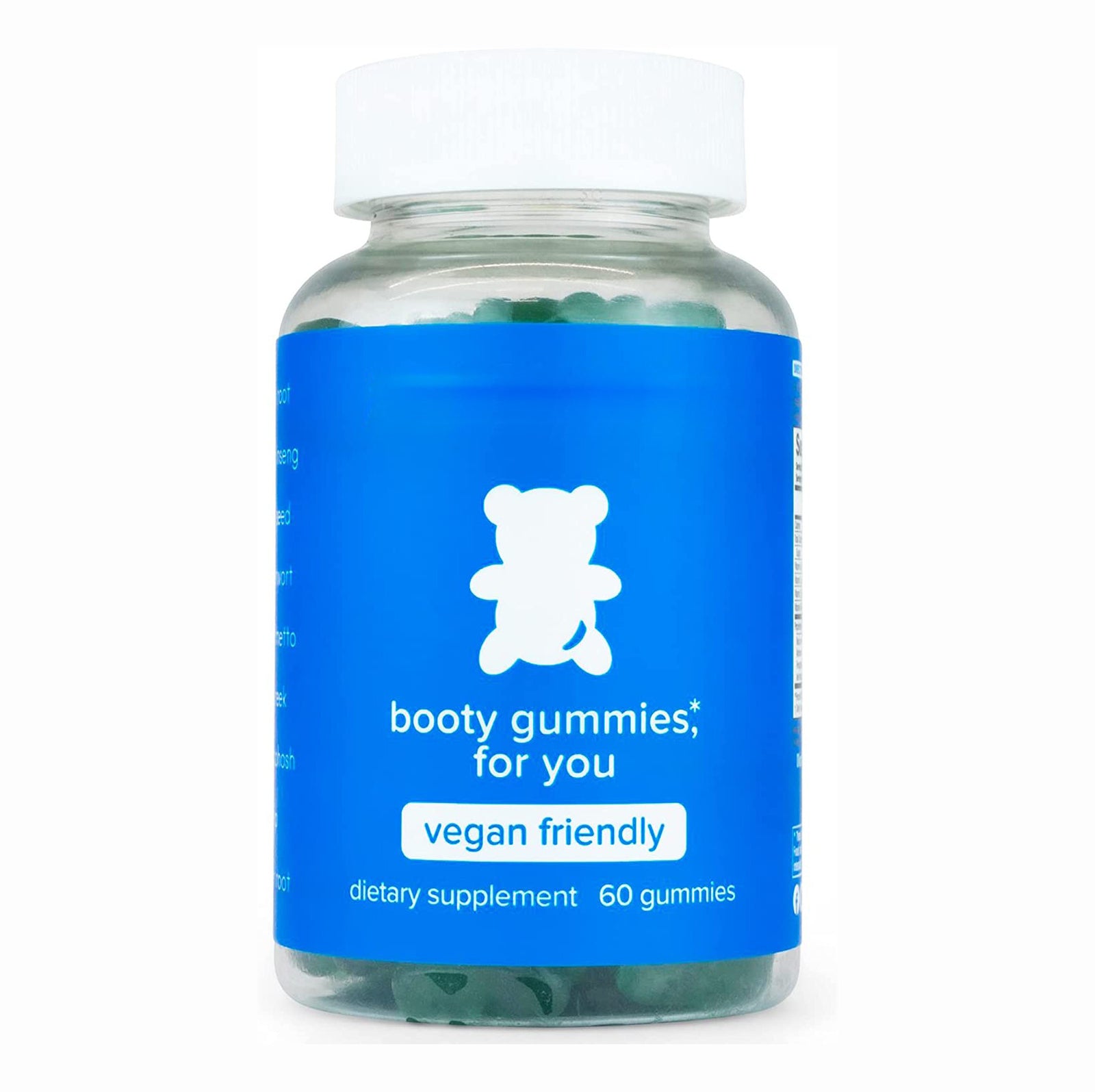 Women Vegan Booty Gummies Herbal Supplement 60 Gummies Main image