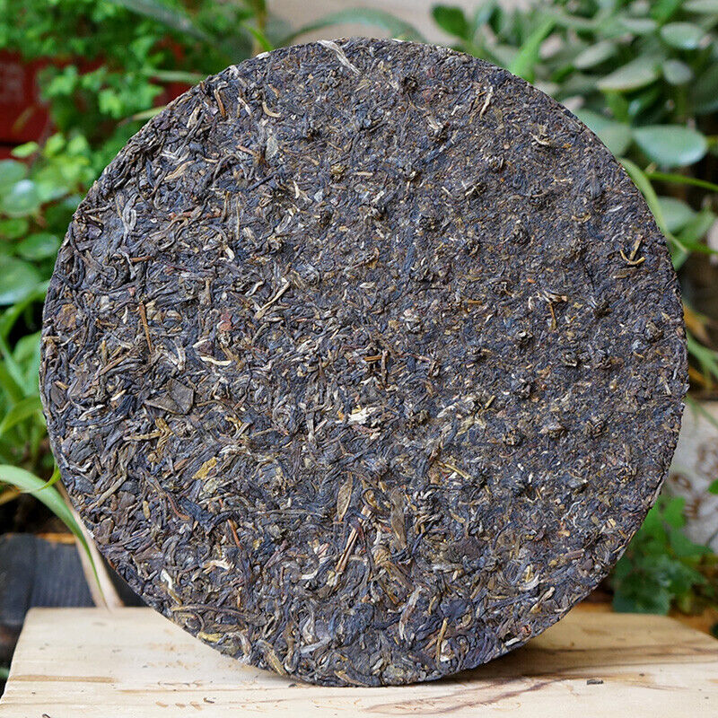 Jiujiu Xiaotai No.6 Qizi Tea Tie Bing PuerChaTea 357g Xiaguan Inheritance
