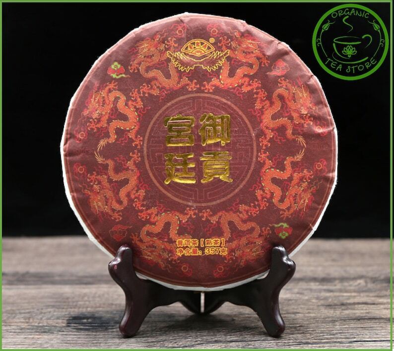Exclusive Puerh Tea Pur-erh Cake 357g Menghai Chinese Tea Ripe Puer Puerh