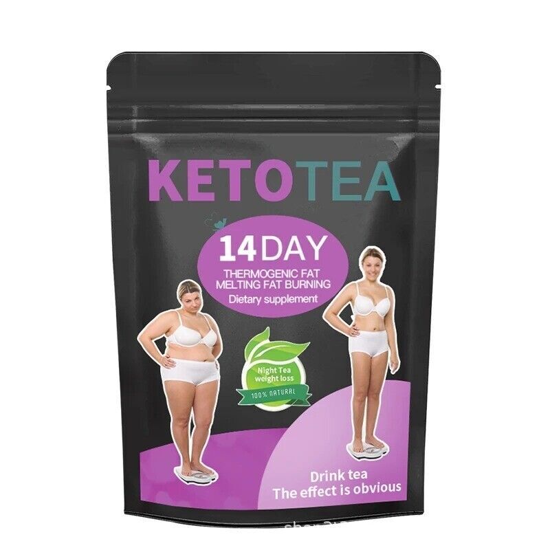 Weight Loss Skinny Fat Burn Flat Tummy Keto Tea (56 ) 28 Days & Night Detox Tea