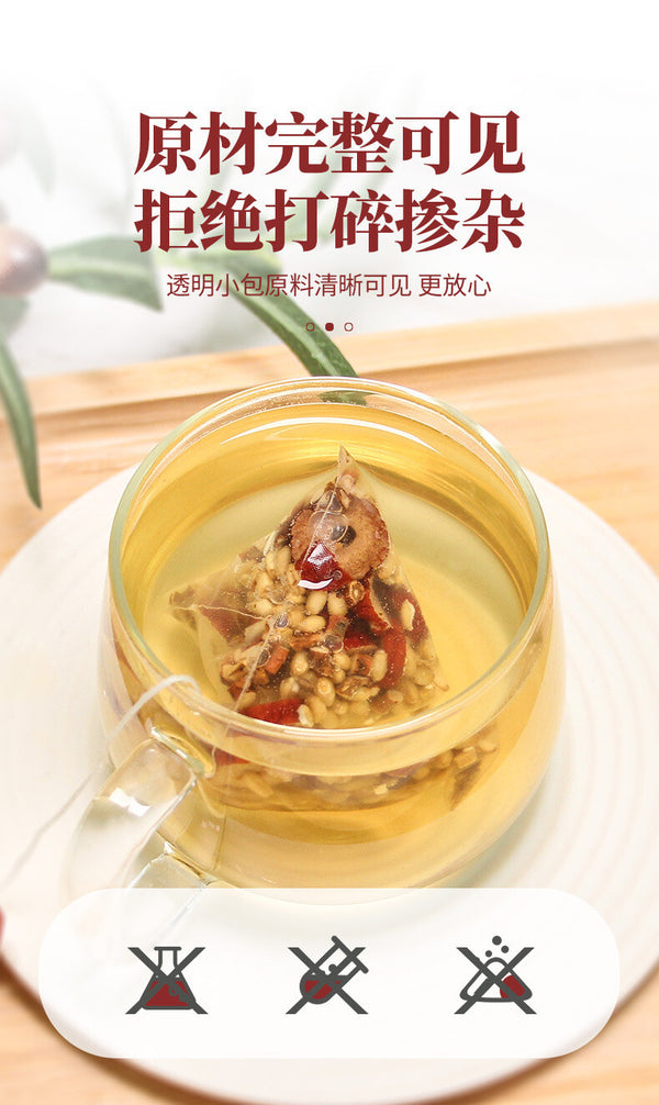 Glycyrrhiza, Wheat, and Jujube Tea 480g for Easy Brew with Licorice Triangular