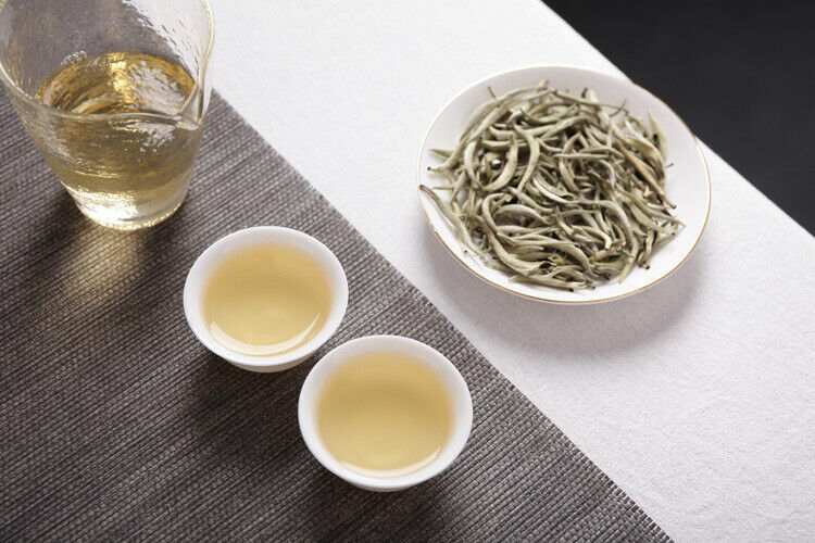 500g Puerh Tea Raw Tea White Hair Silver Needle Single Bud White Tea Loose Tea