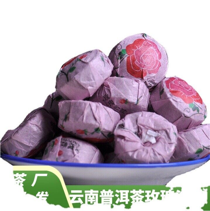 Rose Tuo Tea Puerh Ripe Tea Yunnan Rose Mini Tuo Tea Puerh Ripe Tea 500g/1.1lb