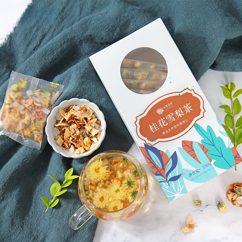 Tartary Buckwheat Rock Sugar Snow Pear Chrysanthemum Tea Osmanthus Snow Pear Tea Main image