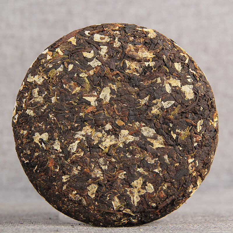 Jasmine Tea Cake Pu-erh Tea Pu-erh Ripe Tea Weight Loss Health Tea