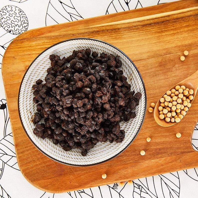 Delicious Dishes Fermented Salted Preserved Dried Black Beans 250g For Secondary image
