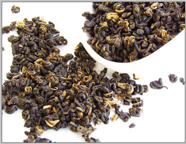 200g Curled Dian Hong Tea Organic Healthy Drink Yunnan Dian Hong Tea Black Tea