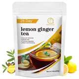 Natural high-quality Lemon Ginger Tea Detox Weight Loss 28 Days
