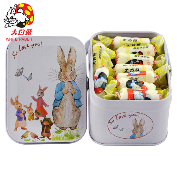 Guanshengyuan White Rabbit Milk Candy 114g exquisite gift box candy snacks