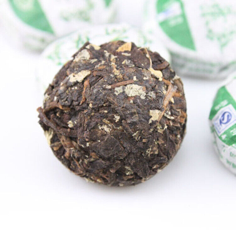 Yunnan Pu'er Ripe Tea Mini Small Tuocha Lotus Leaf Pu'er Herbal Tea 500g/17.6oz Secondary image