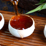 357g High Quality Pu-erh Tea Cooked Tea Cake Ripe Tea Organic Puer Tea Black Tea