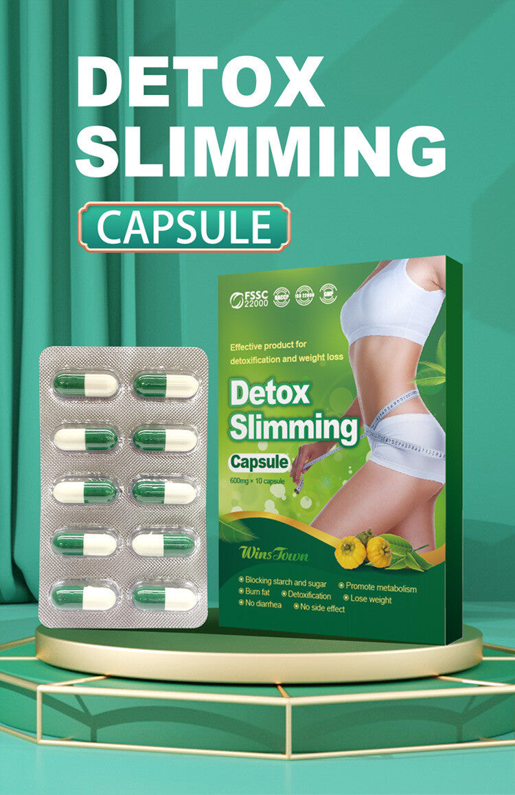Natural Detox Slimming Capsules for Enhanced Metabolism 500mg*10capsules
