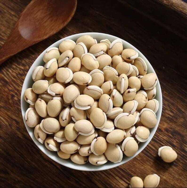 White Lablab Bean Dolichos Lablab White Hyacinth Bean  Lablab Album
