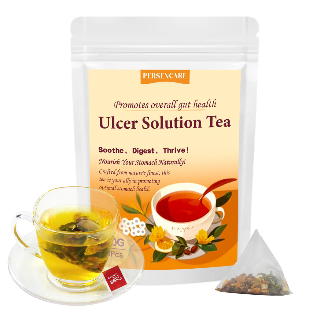 Lions Mane Clove Sea Buckthorn Herbal Tea Bags Stomach Wellness Premium