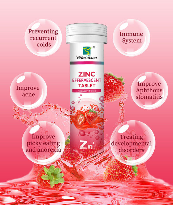 Winstown MULTIPLE V EFFEAVESCENT TABLET VC CaFeZnSe ZINC