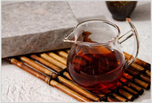 Yunnan Aged Pu-erh Tea Brick 200g Cooked Pressed Black Tea Premium Organic