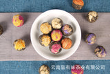 500gYunnan Puerh Tea,Handmade Raw Tea Dragon Balls Flower Tea Balls Dragon Balls